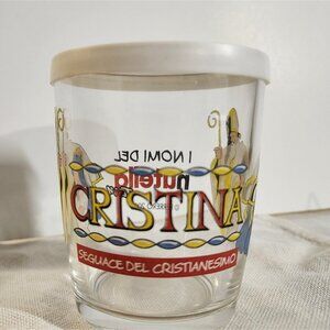 Nutella Jar Limited Ed. Italy I Nomi Del Nutella Team Name Cristina Ferrero 2003